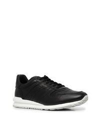 Chaussures de sport noires et blanches Bally