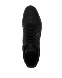 Chaussures de sport noires et blanches Bally