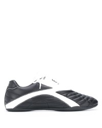 Chaussures de sport noires et blanches Balenciaga