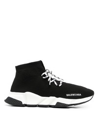 Chaussures de sport noires et blanches Balenciaga