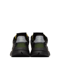 Chaussures de sport noires et blanches adidas Originals