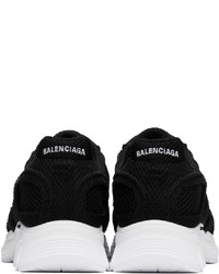 Chaussures de sport noires et blanches Balenciaga