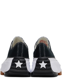 Chaussures de sport noires et blanches Converse