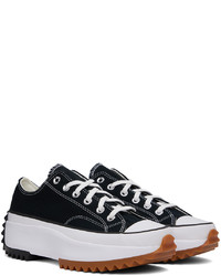 Chaussures de sport noires et blanches Converse