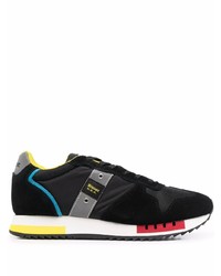 Chaussures de sport noires et blanches Blauer