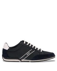 Chaussures de sport noires et blanches BOSS