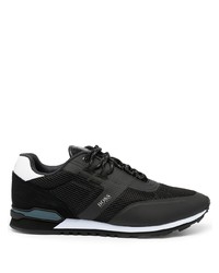 Chaussures de sport noires et blanches BOSS