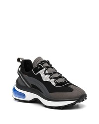 Chaussures de sport noires et blanches DSQUARED2