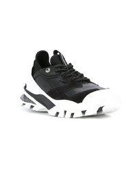 Chaussures de sport noires et blanches Calvin Klein 205W39nyc
