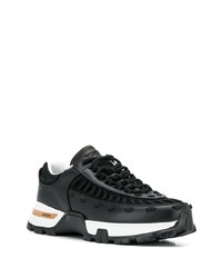 Chaussures de sport noires et blanches Ermenegildo Zegna XXX