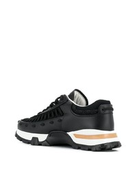 Chaussures de sport noires et blanches Ermenegildo Zegna XXX