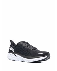 Chaussures de sport noires et blanches Hoka One One