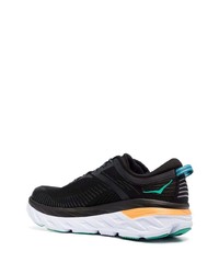 Chaussures de sport noires et blanches Hoka One One