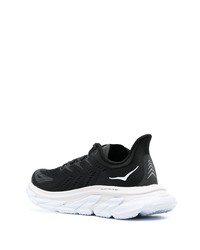 Chaussures de sport noires et blanches Hoka One One