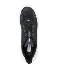 Chaussures de sport noires et blanches Hoka One One