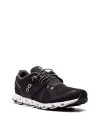 Chaussures de sport noires et blanches ON Running