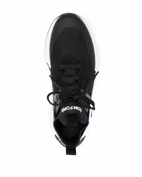 Chaussures de sport noires et blanches Tom Ford