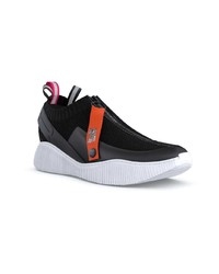 Chaussures de sport noires et blanches Swear