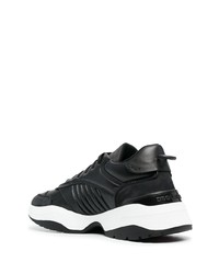 Chaussures de sport noires et blanches DSQUARED2