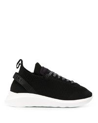 Chaussures de sport noires et blanches DSQUARED2