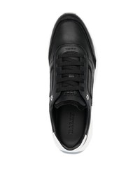 Chaussures de sport noires et blanches Bally