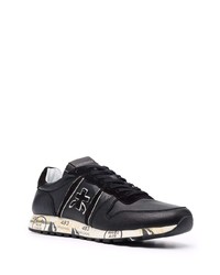 Chaussures de sport noires et blanches Premiata