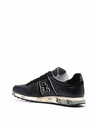 Chaussures de sport noires et blanches Premiata