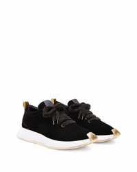 Chaussures de sport noires et blanches Giuseppe Zanotti