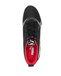 Chaussures de sport noires et blanches Puma