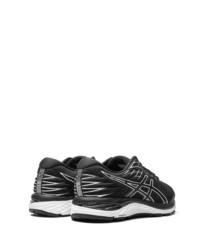 Chaussures de sport noires et blanches Asics