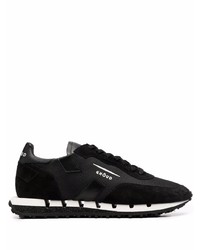 Chaussures de sport noires et blanches Ghoud