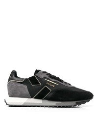 Chaussures de sport noires et blanches Ghoud