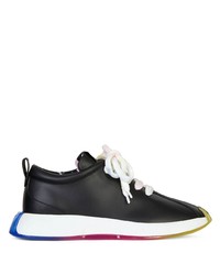 Chaussures de sport noires et blanches Giuseppe Zanotti