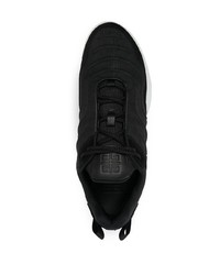 Chaussures de sport noires et blanches Givenchy