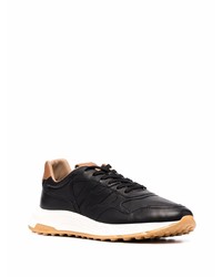 Chaussures de sport noires et blanches Hogan