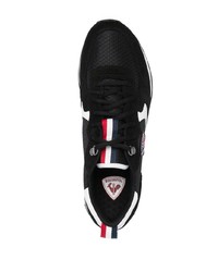 Chaussures de sport noires et blanches Rossignol