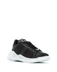 Chaussures de sport noires et blanches Philipp Plein