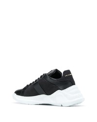 Chaussures de sport noires et blanches Philipp Plein