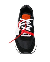 Chaussures de sport noires et blanches Off-White