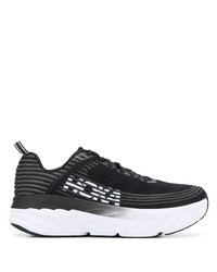 Chaussures de sport noires et blanches Hoka One One