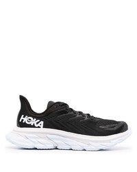 Chaussures de sport noires et blanches Hoka One One