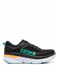 Chaussures de sport noires et blanches Hoka One One