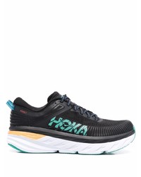 Chaussures de sport noires et blanches Hoka One One