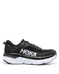 Chaussures de sport noires et blanches Hoka One One