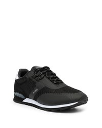 Chaussures de sport noires et blanches BOSS