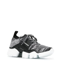 Chaussures de sport noires et blanches Givenchy