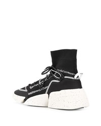 Chaussures de sport noires et blanches Kenzo