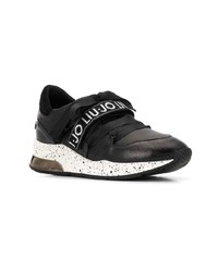 Chaussures de sport noires et blanches Liu Jo