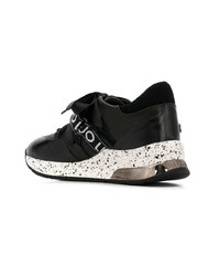 Chaussures de sport noires et blanches Liu Jo