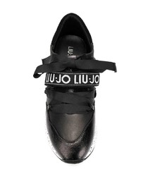 Chaussures de sport noires et blanches Liu Jo